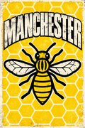 Manchester Bee (yellow / black)