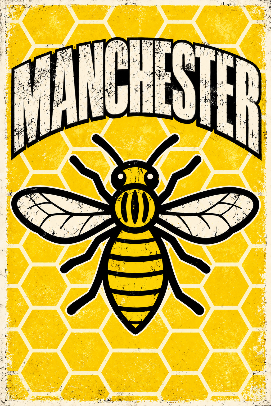 Manchester Bee (yellow / black)
